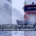How do you prepare your machine fleet for winter operations?